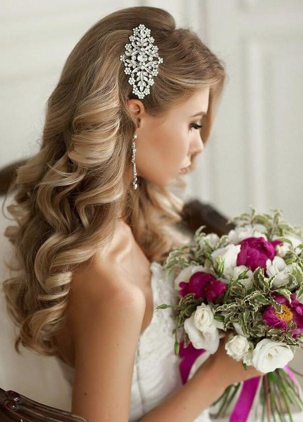 Long Hairstyles For Brides
 20 Best of Long Hairstyles For Brides