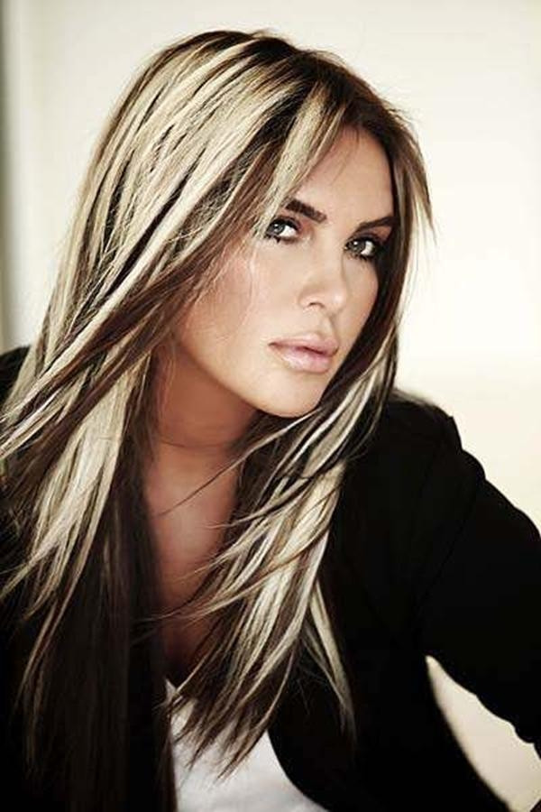 Long Highlighted Hairstyles
 15 Best of Long Hairstyles With Blonde Highlights