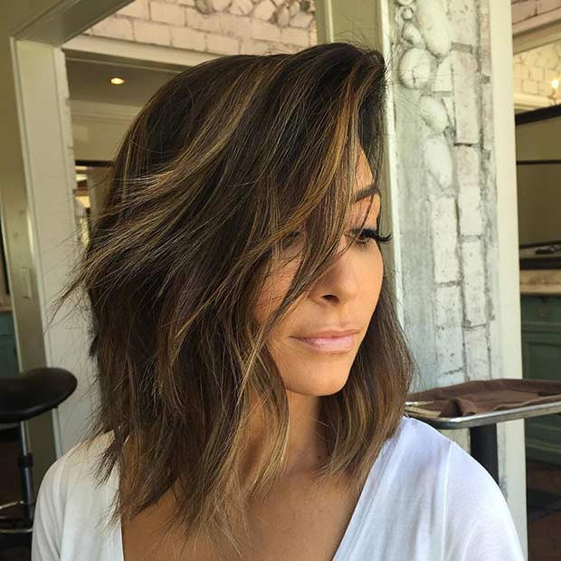 Long Highlighted Hairstyles
 21 Cute Lob Haircuts for This Summer