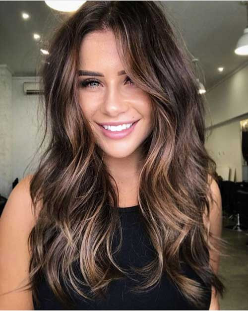 Long Highlighted Hairstyles
 Best Wavy Hair Highlights for Chic La s