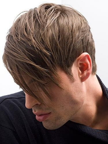 Long In Front Short In Back Haircuts For Guys
 Bangs Hair Styles for Men