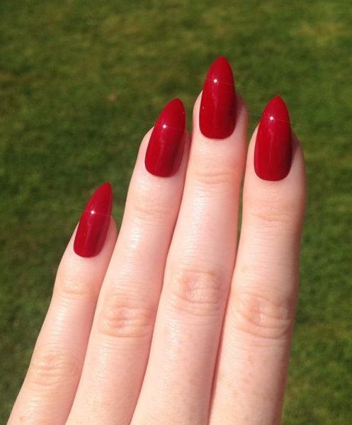 Long Nail Colors
 Do you have any pictures of yourself with long red acrylic