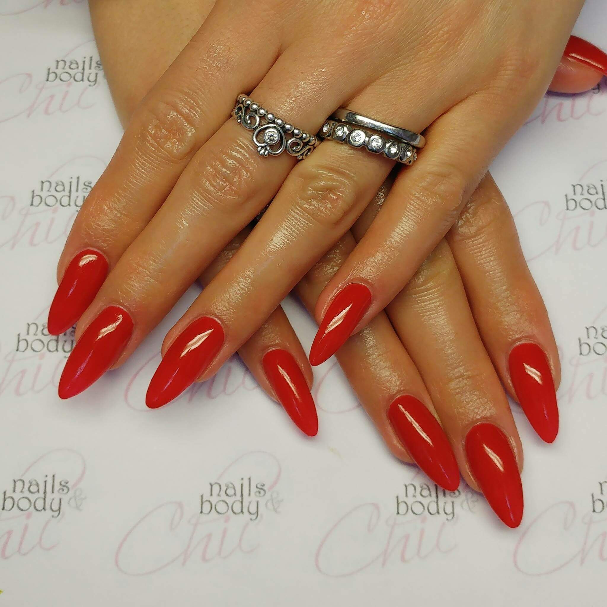 Long Nail Colors
 50 Creative Red Acrylic Nail Designs to Inspire You