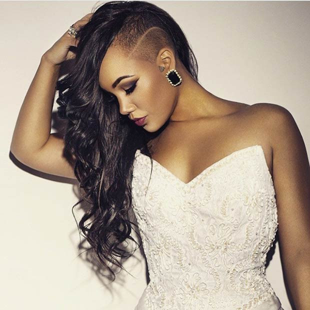 Long Shaved Hairstyles
 23 Most Badass Shaved Hairstyles for Women