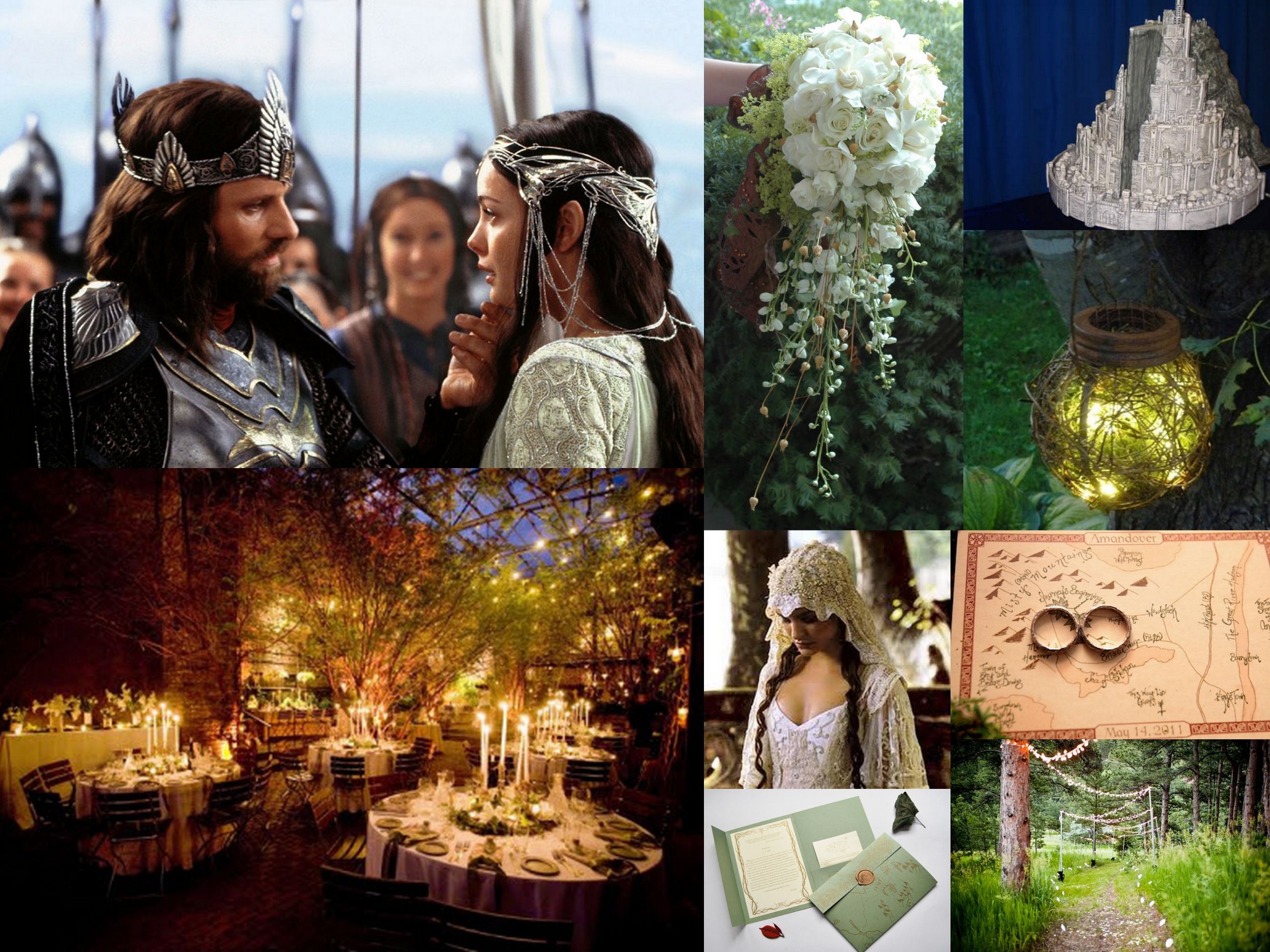 Lord Of The Rings Wedding
 Lord of the Rings Wedding Inspiration