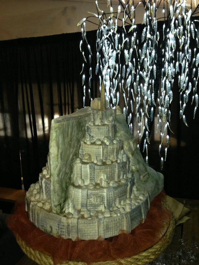 Lord Of The Rings Wedding Cake
 Course Lord The Rings Minas Tirith Wedding Cake