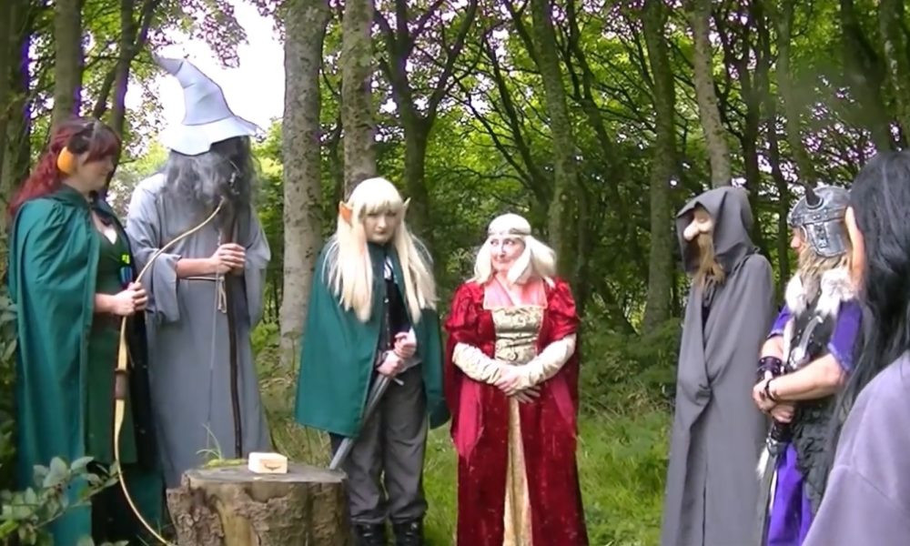 Lord Of The Rings Wedding
 Wedding guests treated to amazing Lord of the Rings parody
