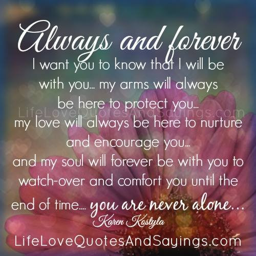 Love Forever Quotes
 Always Quotes QuotesGram