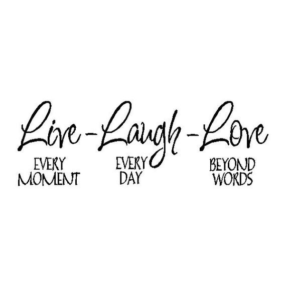 Love Of Family Quote
 Live Laugh Love Family Wall Quote Sayings Removable Wall