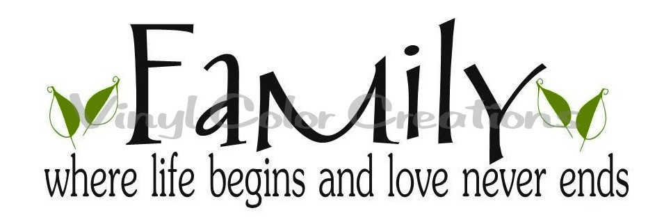 Love Of Family Quote
 VCC and Rhinestone Therapy Family Quotes