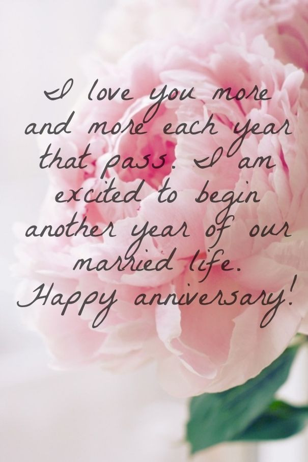 Love Quotes For Anniversary
 Happy anniversary wishes for husband with love