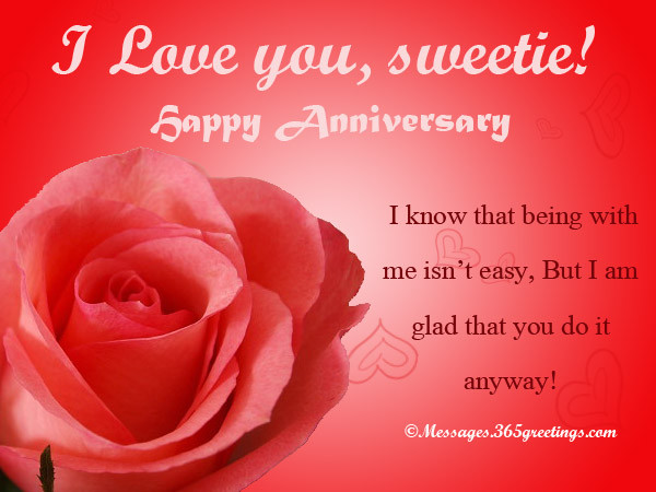 Love Quotes For Anniversary
 Anniversary Messages for Girlfriend 365greetings