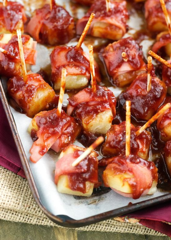 Low Calorie Appetizer Recipes
 Sweet N Sour Bacon Wrapped Pineapple GF Low Calorie