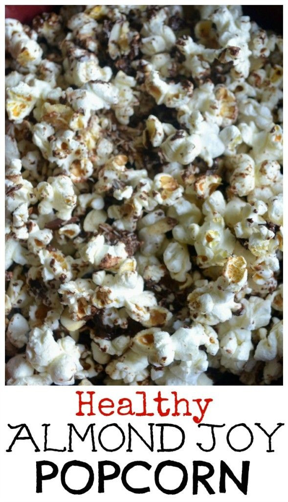 Low Calorie Popcorn Recipes
 Healthy Almond Joy Popcorn