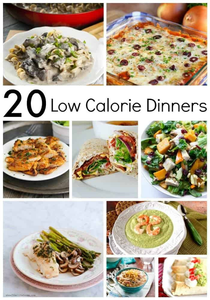 Low Calorie Recipes For Dinner
 20 Low Calorie Dinners