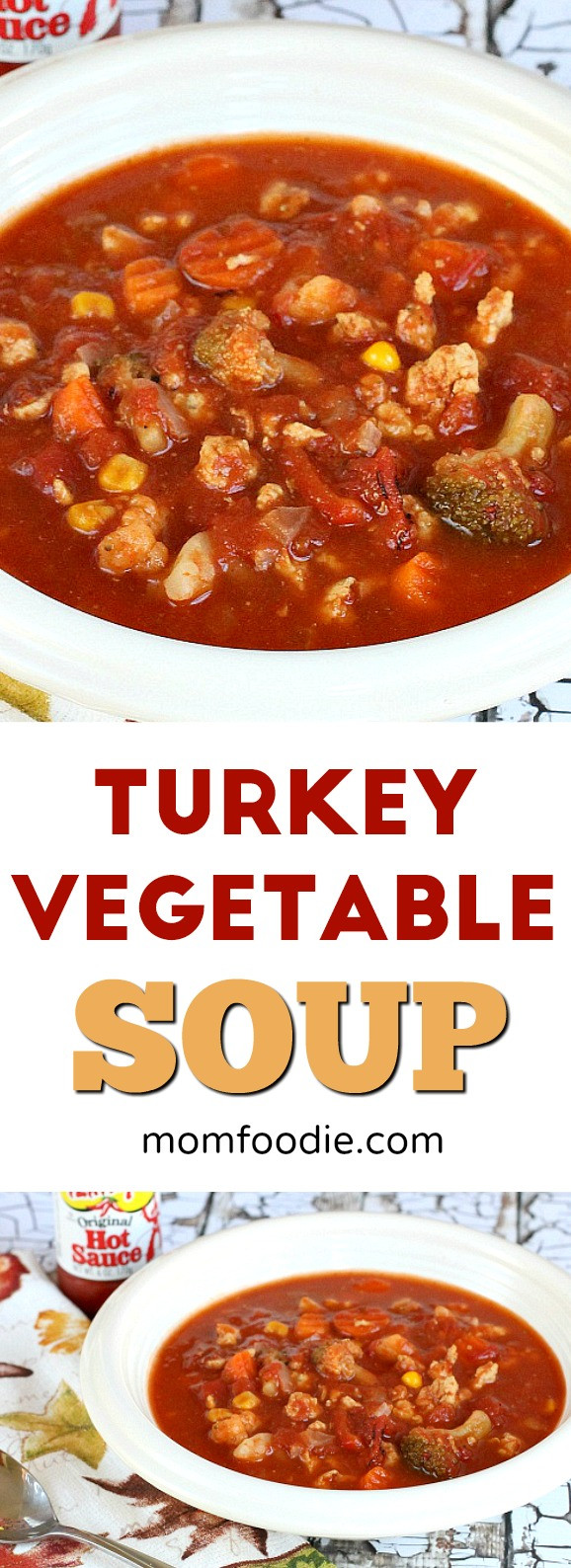 Low Calorie Recipes With Ground Turkey
 Turkey Ve able Soup Recipe an easy low calorie soup