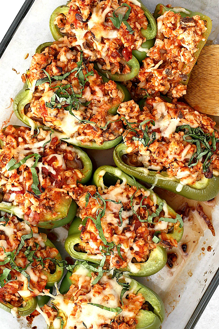Low Calorie Recipes With Ground Turkey
 Healthy Ground Turkey Stuffed Peppers