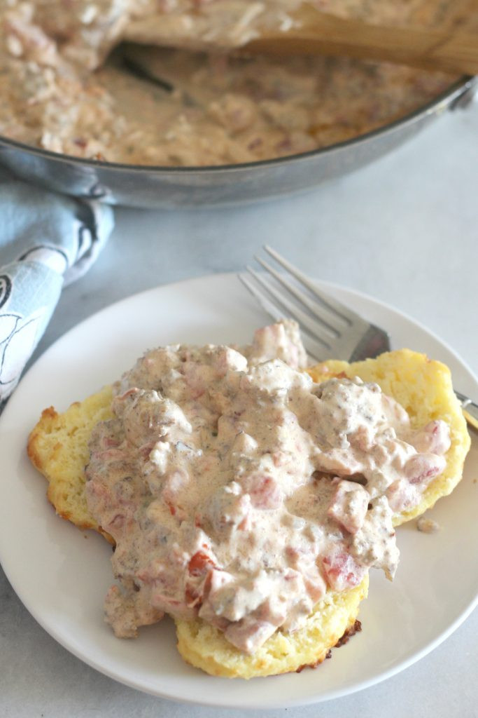 Low Carb Biscuits And Gravy
 Low Carb Biscuits and Gravy Keto Breakfast Low Carb Delish