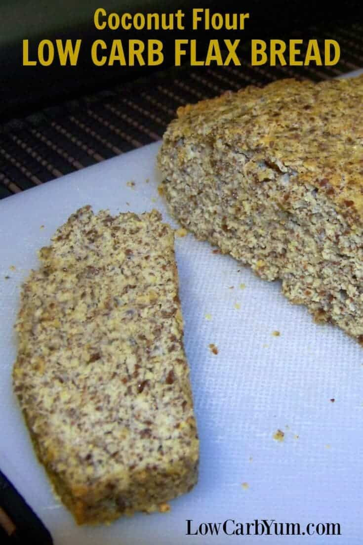 Low Carb Coconut Flour Recipes
 Coconut Flour Low Carb Flax Bread or Muffins
