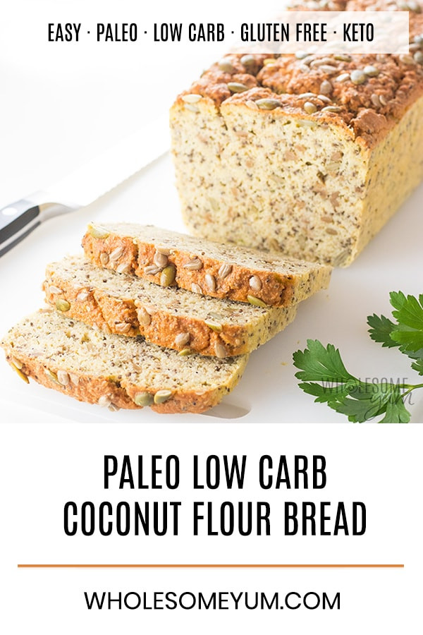 Low Carb Coconut Flour Recipes
 Keto Low Carb Coconut Flour Bread Recipe