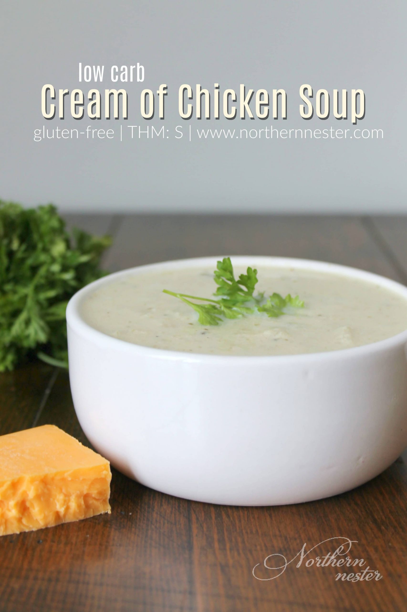 Low Carb Cream Of Chicken Soup
 Low Carb Cream of Chicken Soup