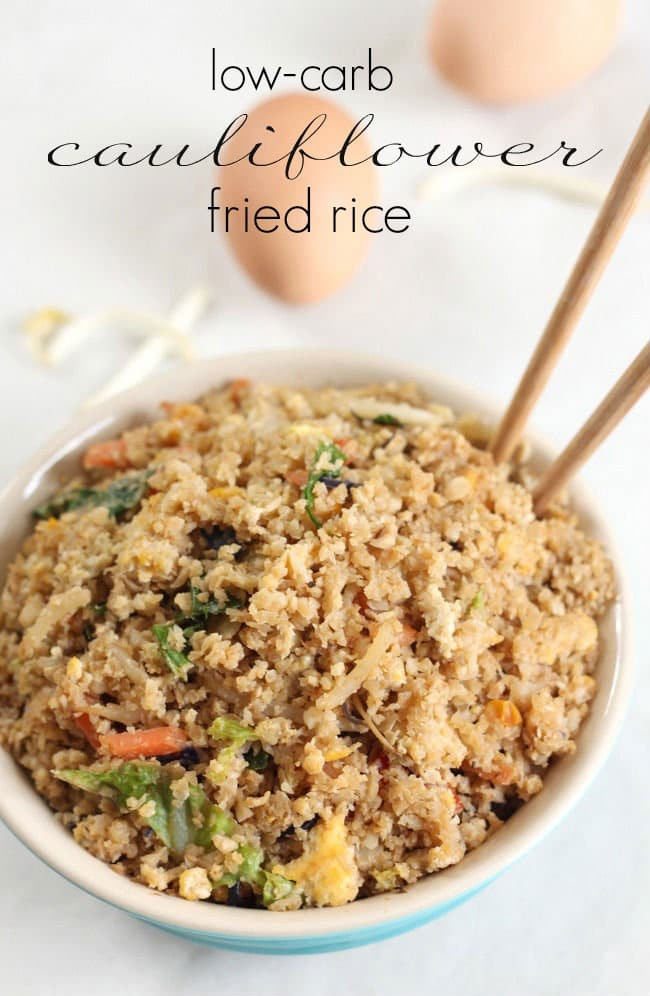 Low Carb Fried Rice
 Low carb cauliflower fried rice Amuse Your Bouche