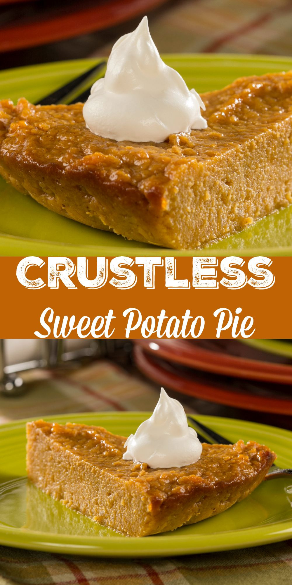 Low Carb Sweet Potato Pie
 Crustless Sweet Potato Pie Recipe