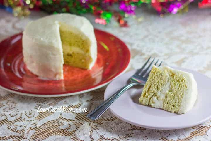 Low Carb Yellow Cake
 Keto Birthday Cake in Minutes