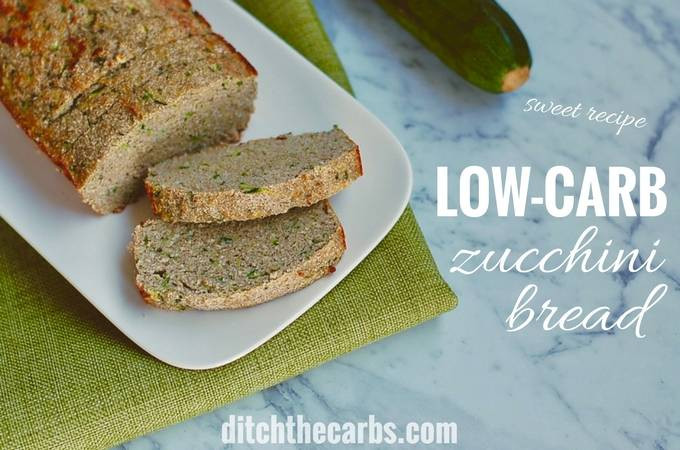 Low Carb Zucchini Bread Recipe
 Coconut Flour Low Carb Zucchini Bread — Ditch The Carbs