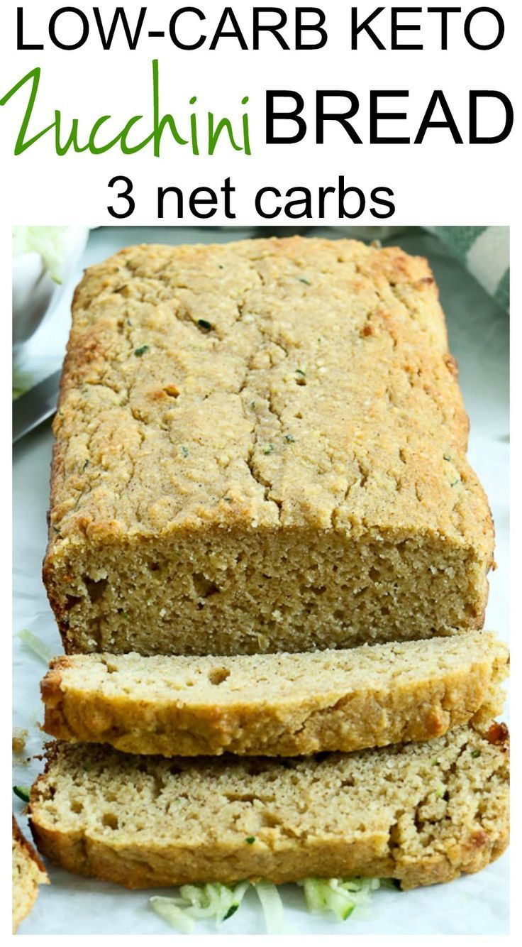 Low Carb Zucchini Bread Recipe
 This Low Carb Keto Zucchini Bread Recipe has only 3 net