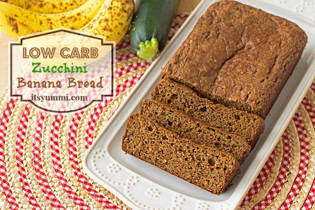 Low Carb Zucchini Bread Recipe
 Low Carb Zucchini Banana Bread Recipe ⋆ Its Yummi