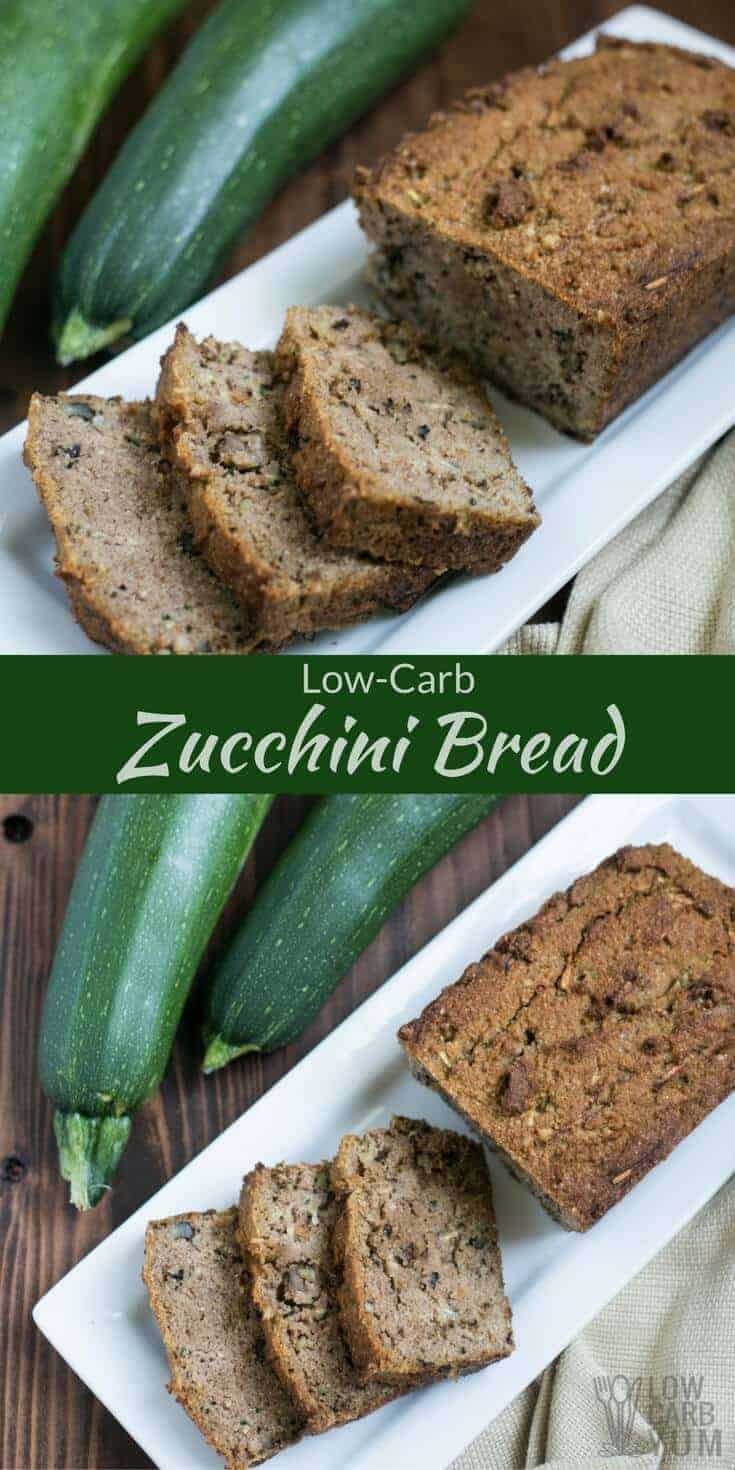 Low Carb Zucchini Bread Recipe
 Low Carb Zucchini Bread Gluten Free