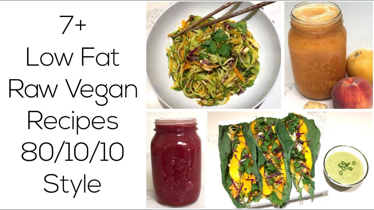 Low Fat Raw Vegan Recipes
 7 Awesome Low Fat Raw Vegan Recipes & Fruit Storage Tips