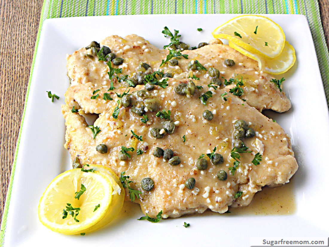 Low Fat Recipes With Chicken
 Low Fat Chicken Piccata [Gluten Free]
