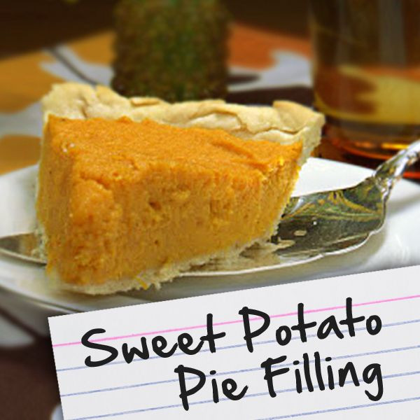 Low Fat Sweet Potato Pie
 Recipes for Diabetes Sweet Potato Pie Filling