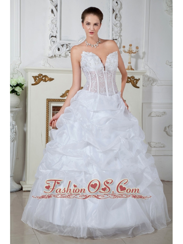 Low Price Wedding Dresses
 Low Price Ball Gown Sweetheart Wedding Dress Embroidery