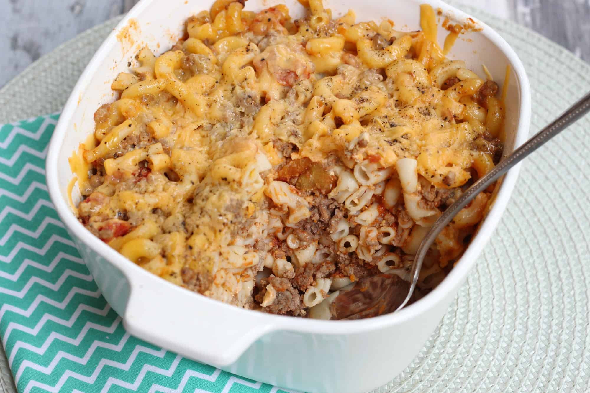 Mac And Cheese Ground Beef
 Homemade Macaroni and Cheese with Ground Beef Recipe