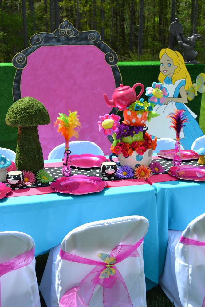 Mad Tea Party Ideas
 Alice In Wonderland Mad Tea Party Birthday Party Ideas
