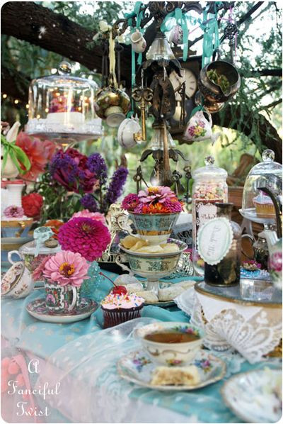 Mad Tea Party Ideas
 A Fanciful Twist Mad Tea Party ♥ 2012