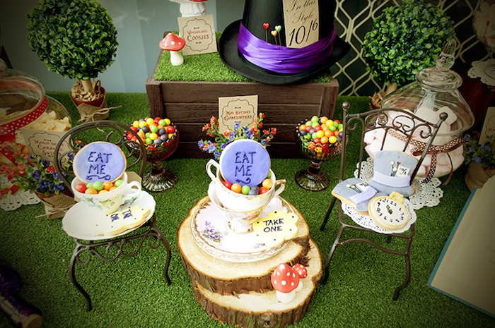 Mad Tea Party Ideas
 Kara s Party Ideas Mad Hatter Tea Party Baby Shower Ideas