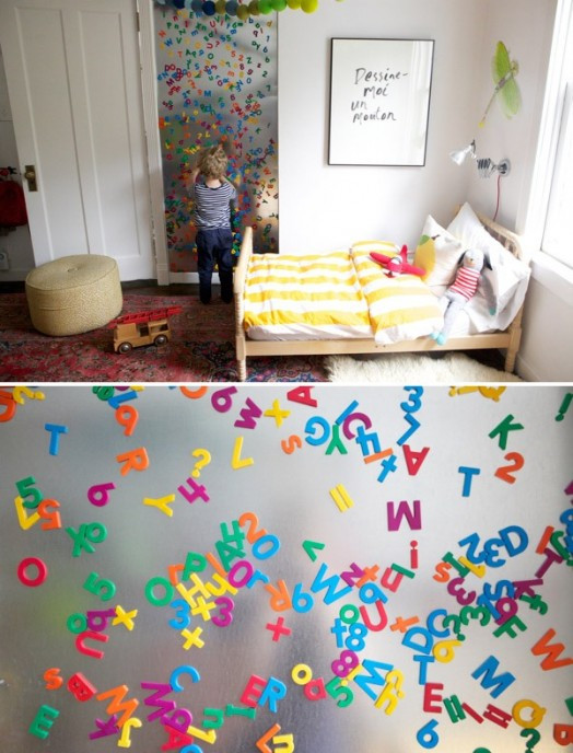 Magnetic Board For Kids Room
 10 Cool Ideas To Use Magnet Boards In A Kids Room