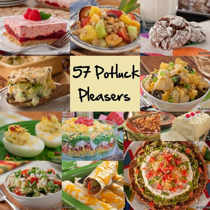 Main Dish Party Food Ideas
 57 potluck ideas