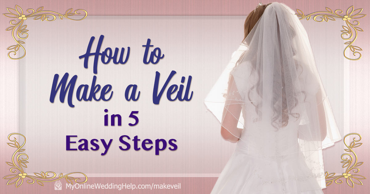 Make A Wedding Veil
 How to Make a Wedding Veil in 5 Easy Steps DIY bridal