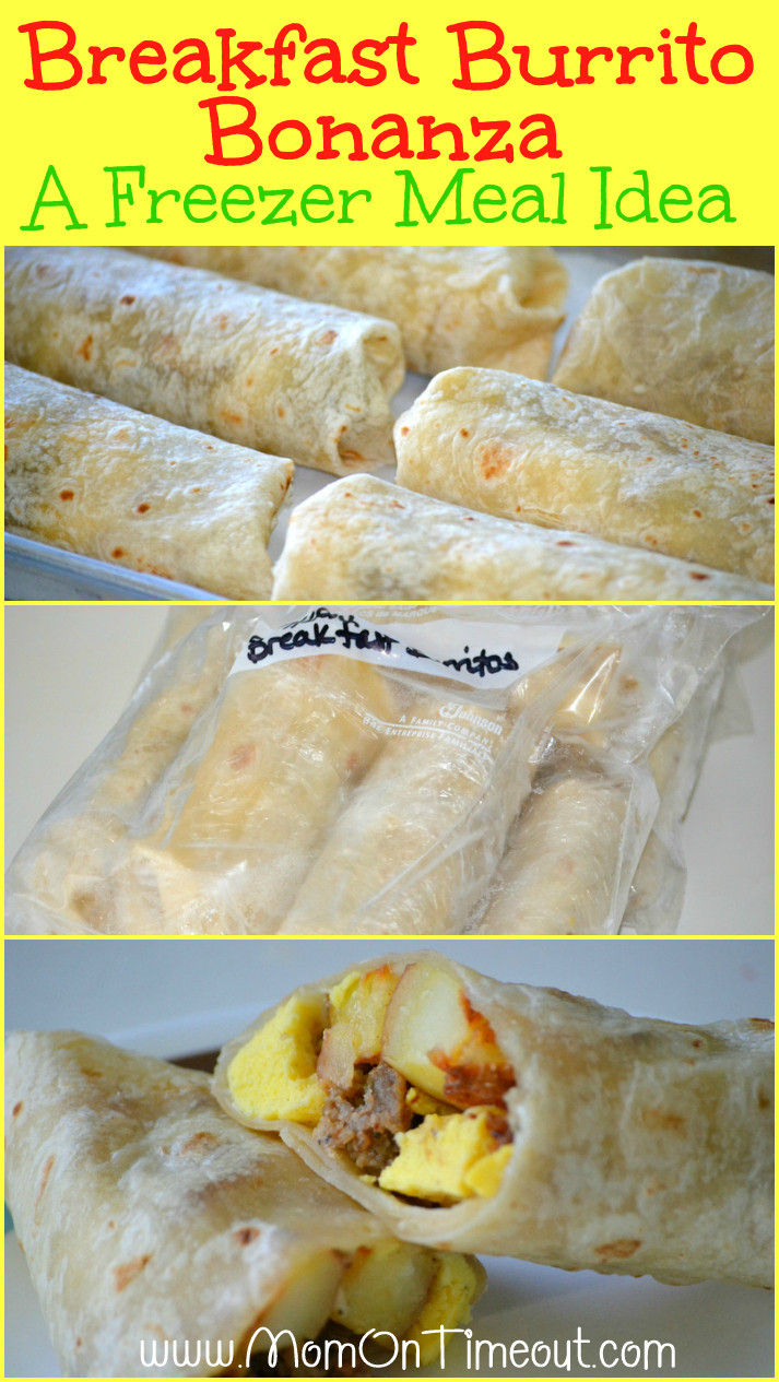 Make Ahead Breakfast Burritos Freeze
 Breakfast Burrito Bonanza A Freezer Meal Idea Mom