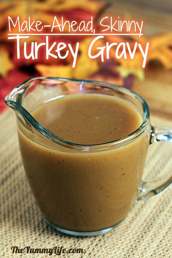 Make Ahead Turkey Gravy
 Make Ahead Turkey Gravy Recipe