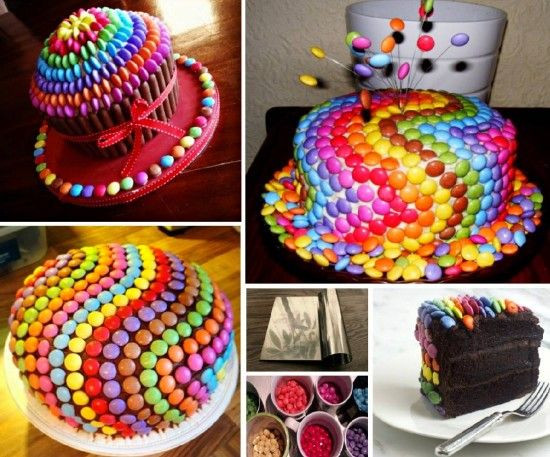 M&amp;m Birthday Cake
 Rainbow M&M s Cake Is Super Easy To Make