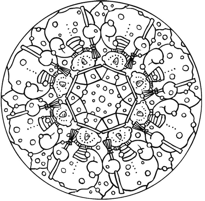 Mandala Coloring Pages For Kids
 Free Printable Mandalas for Kids Best Coloring Pages For