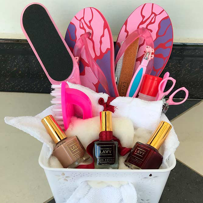 Manicure Gift Basket Ideas
 15 Gift Basket Ideas To Surprise A Woman