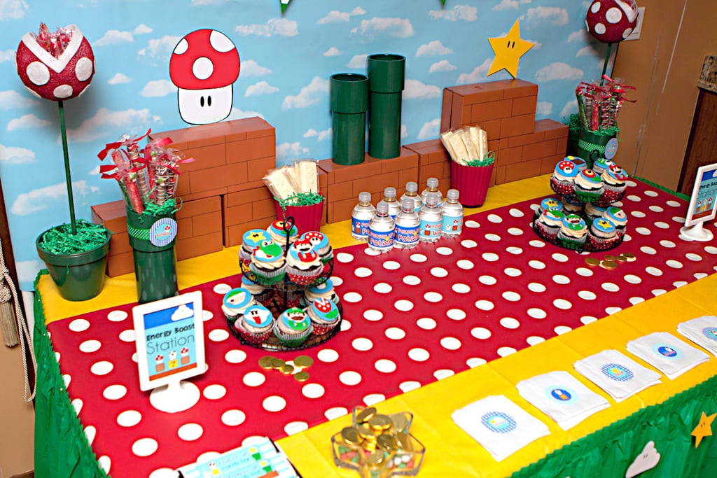 Mario Birthday Party Ideas
 Super Mario Birthday Party