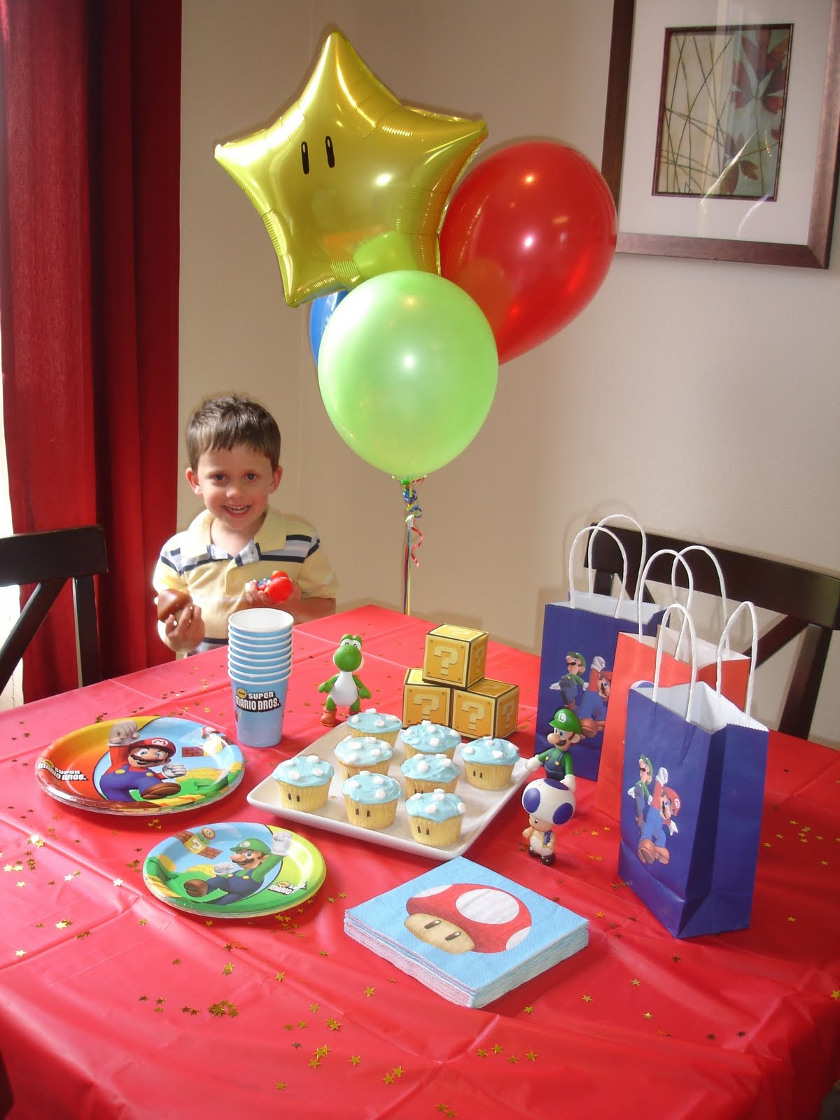 Mario Birthday Party Ideas
 Our Homemade Happiness Super Mario Birthday Party Ideas